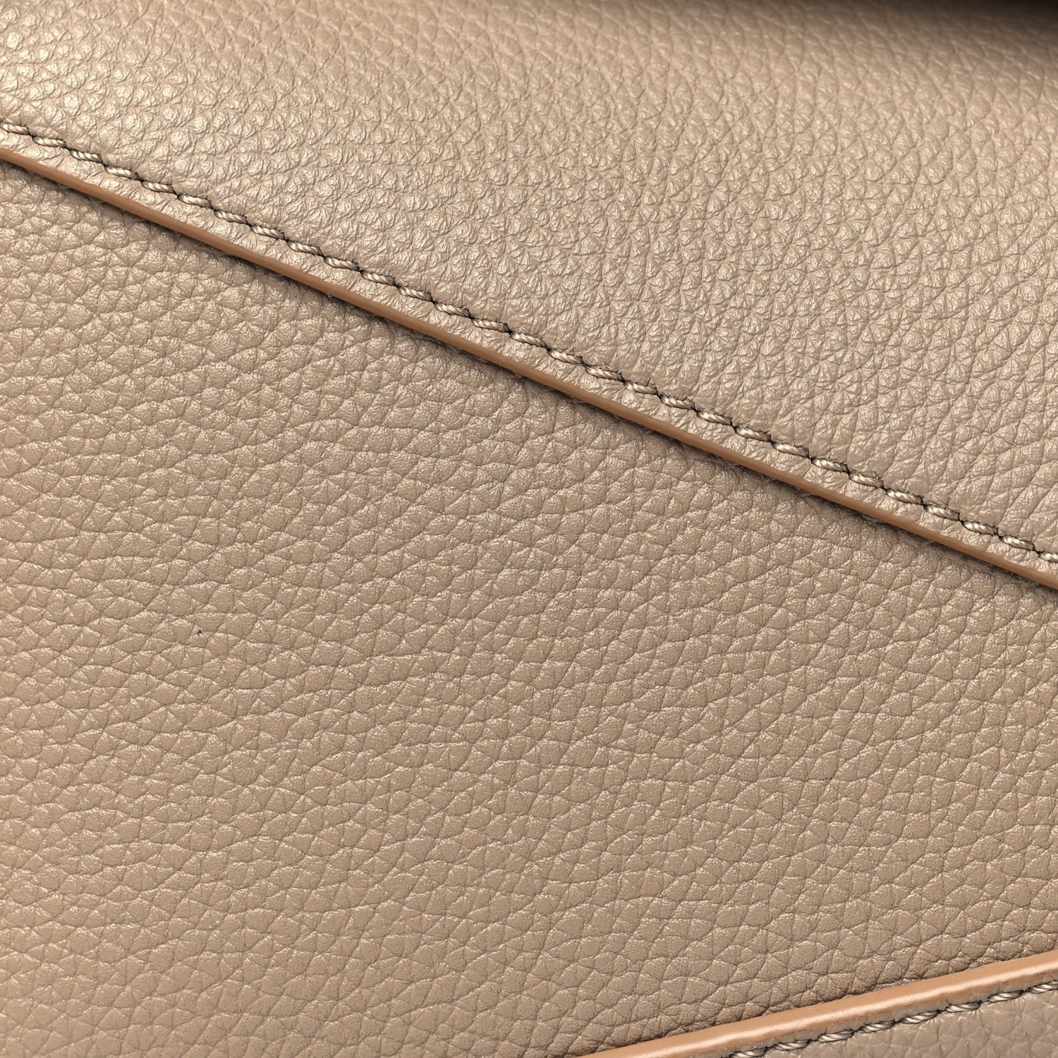 Loewe Soft Grained Calfskin Mini Puzzle Edge Bag Sand 7 of 10