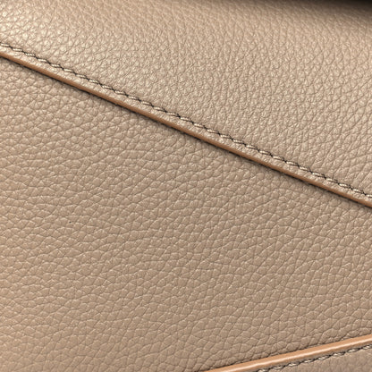 Loewe Soft Grained Calfskin Mini Puzzle Edge Bag Sand 7 of 10
