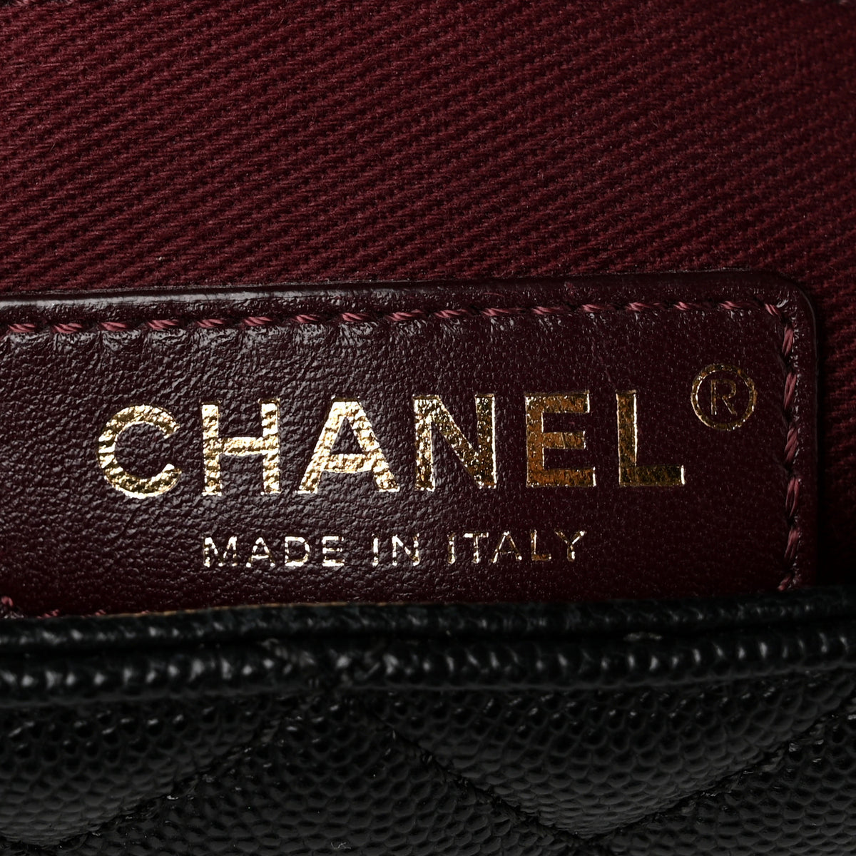 Chanel Caviar Quilted Small Coco Handle Flap Black 6 of 10