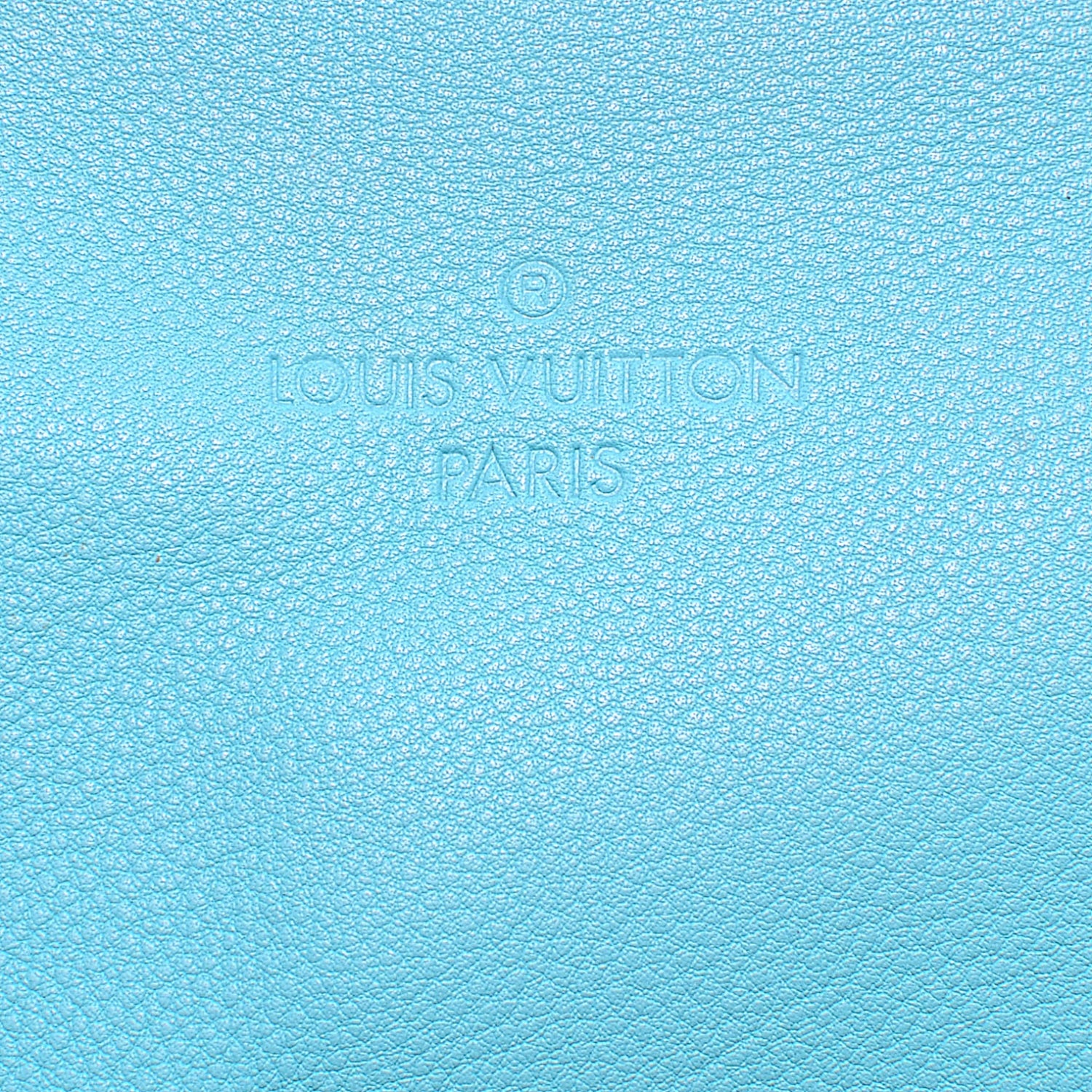 Louis Vuitton Calfskin SC Bag PM Turquoise 3 of 9