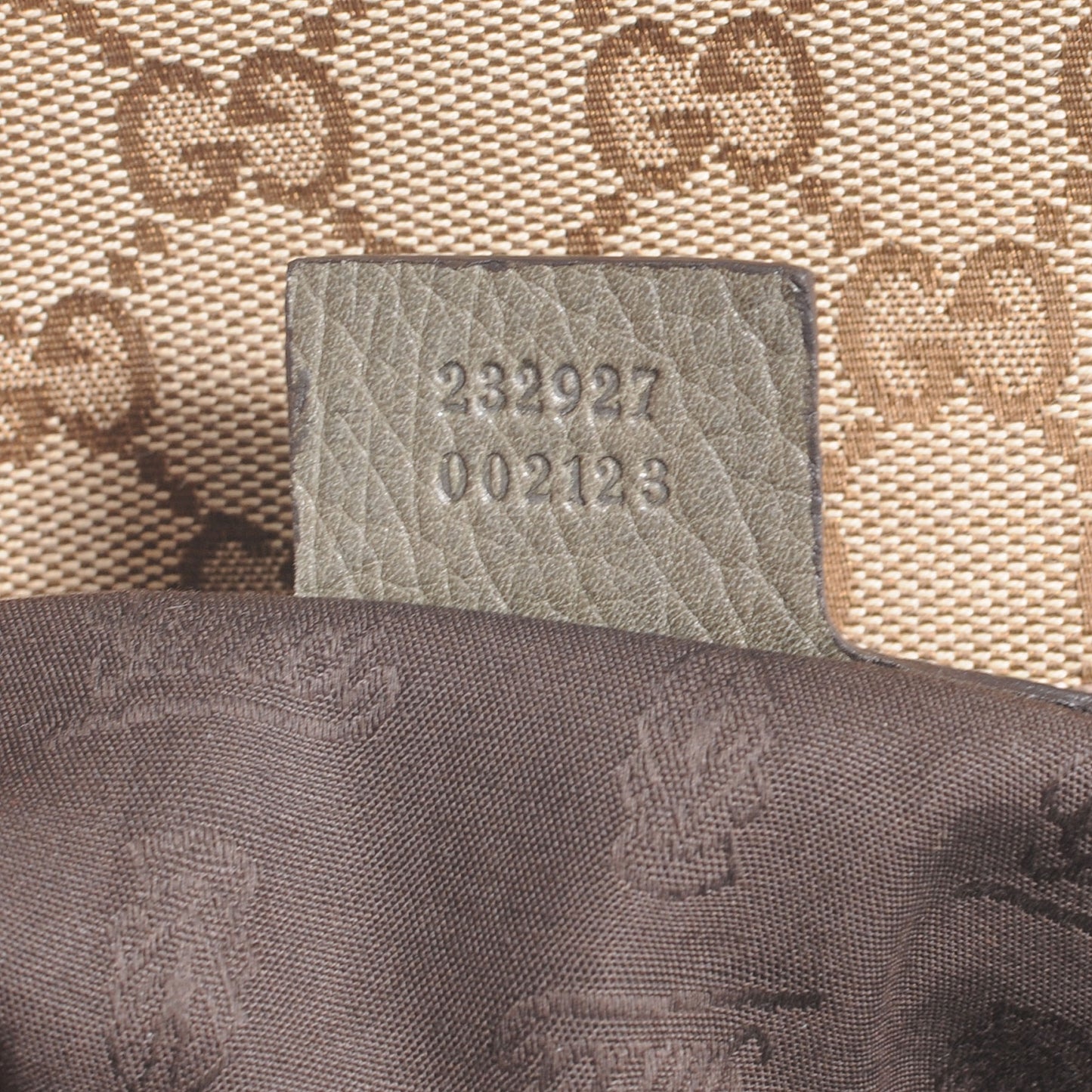 Monogram Bamboo Bar Large Tote