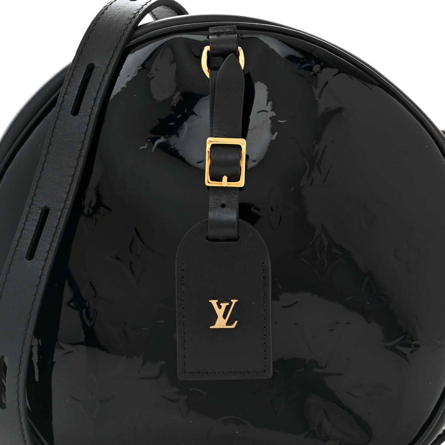 Vernis Boite Chapeau Souple MM Black