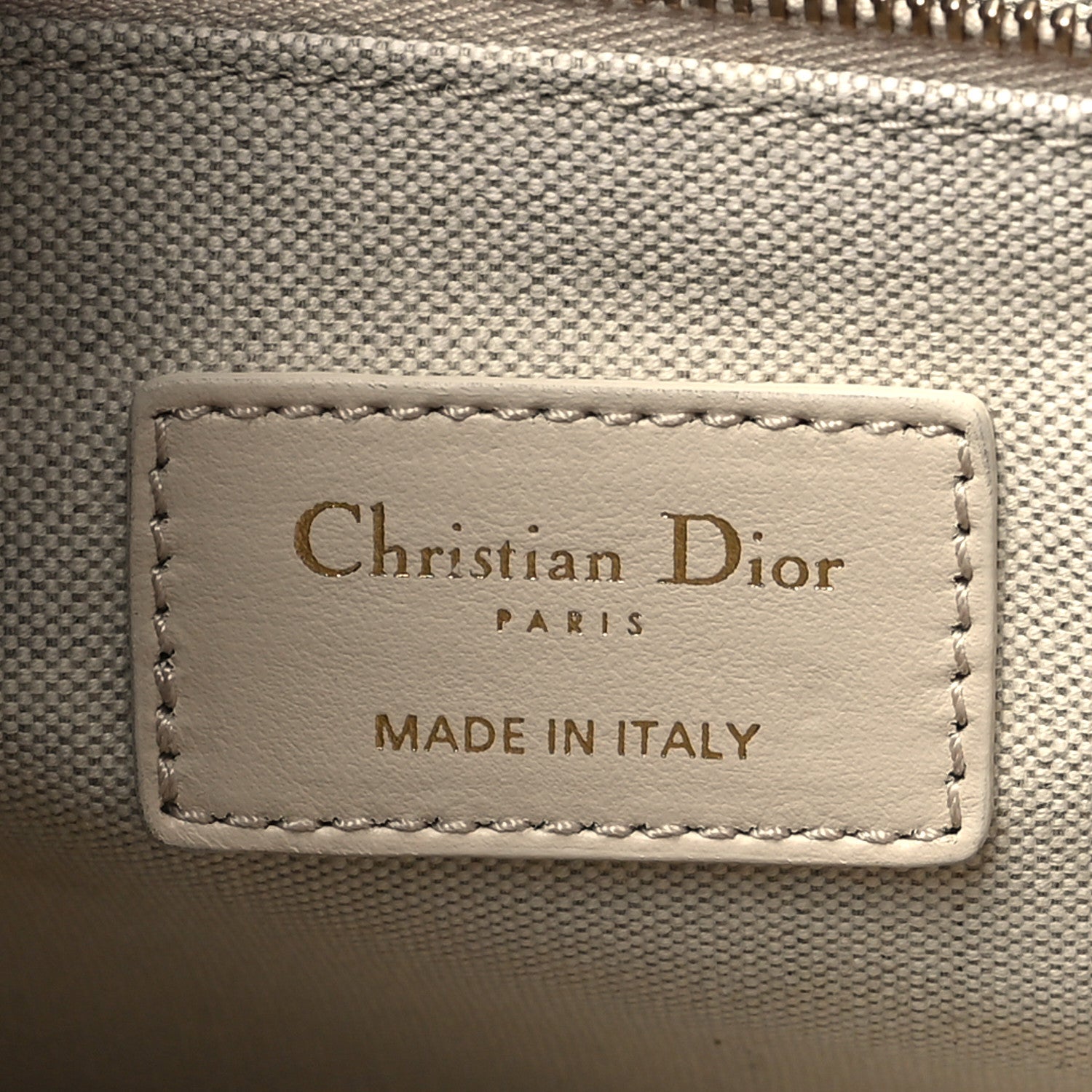 Christian Dior Oblique Chambray Calfskin Small Book Tote With Strap Blue Latte 6 of 10