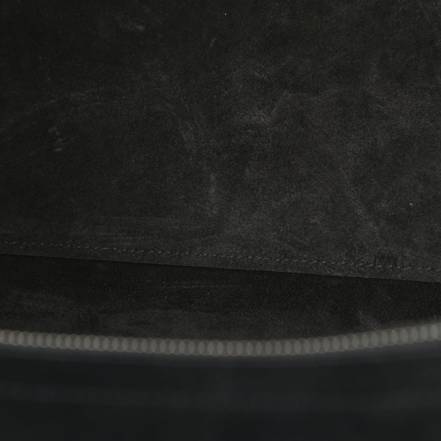 Grained Calfskin Small Cabas Rive Gauche Black