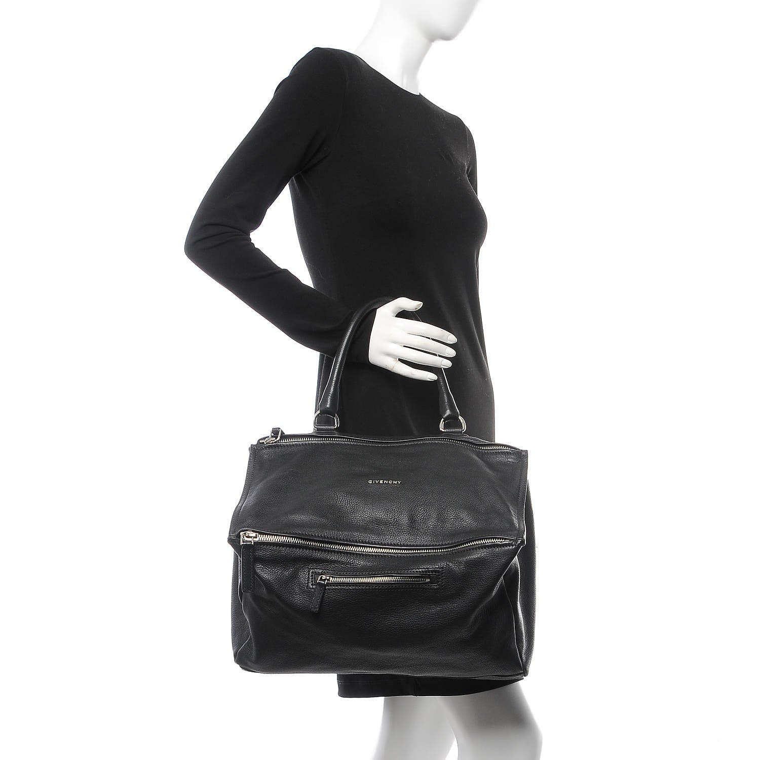 Givenchy Sugar Goatskin Large Pandora Black 2 of 9