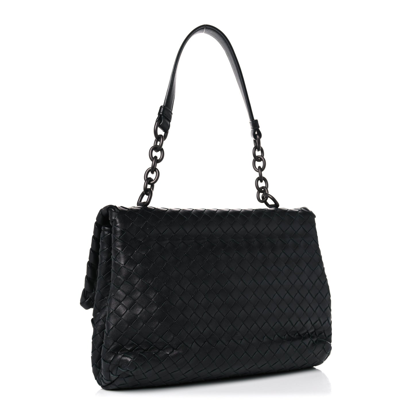 Nappa Intrecciato Medium Olimpia Bag Tourmaline