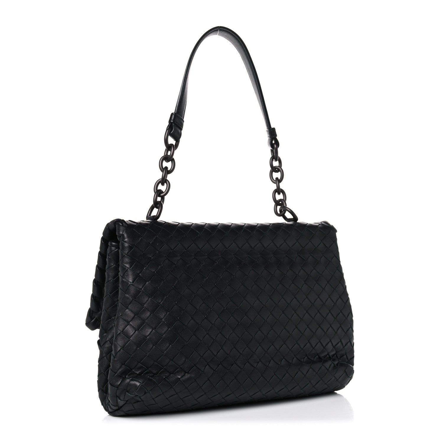 Bottega Veneta Nappa Intrecciato Medium Olimpia Bag Tourmaline 2 of 9