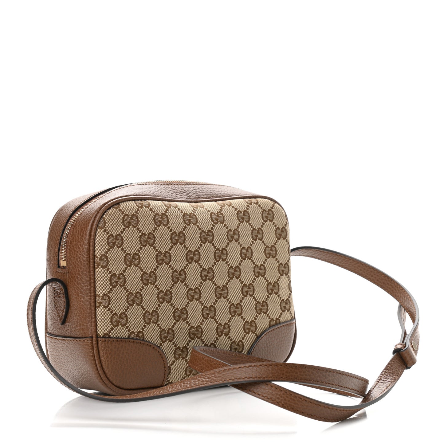 Monogram Mini Bree Messenger Bag Beige Tabacco