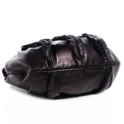 Prada Nappa Mordore Leather Ruffle Bag Ribes 4 of 9