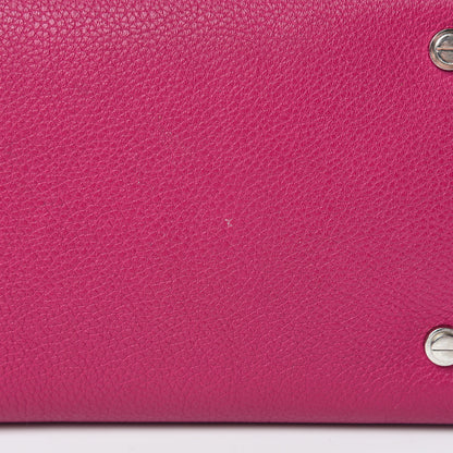 Givenchy Grained Calfskin Mini Horizon Satchel Fushia 9 of 22