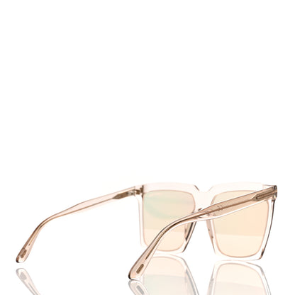 Tom Ford Acetate Polarized Sabrina Cat Eye Sunglasses TF764 Beige 4 of 8