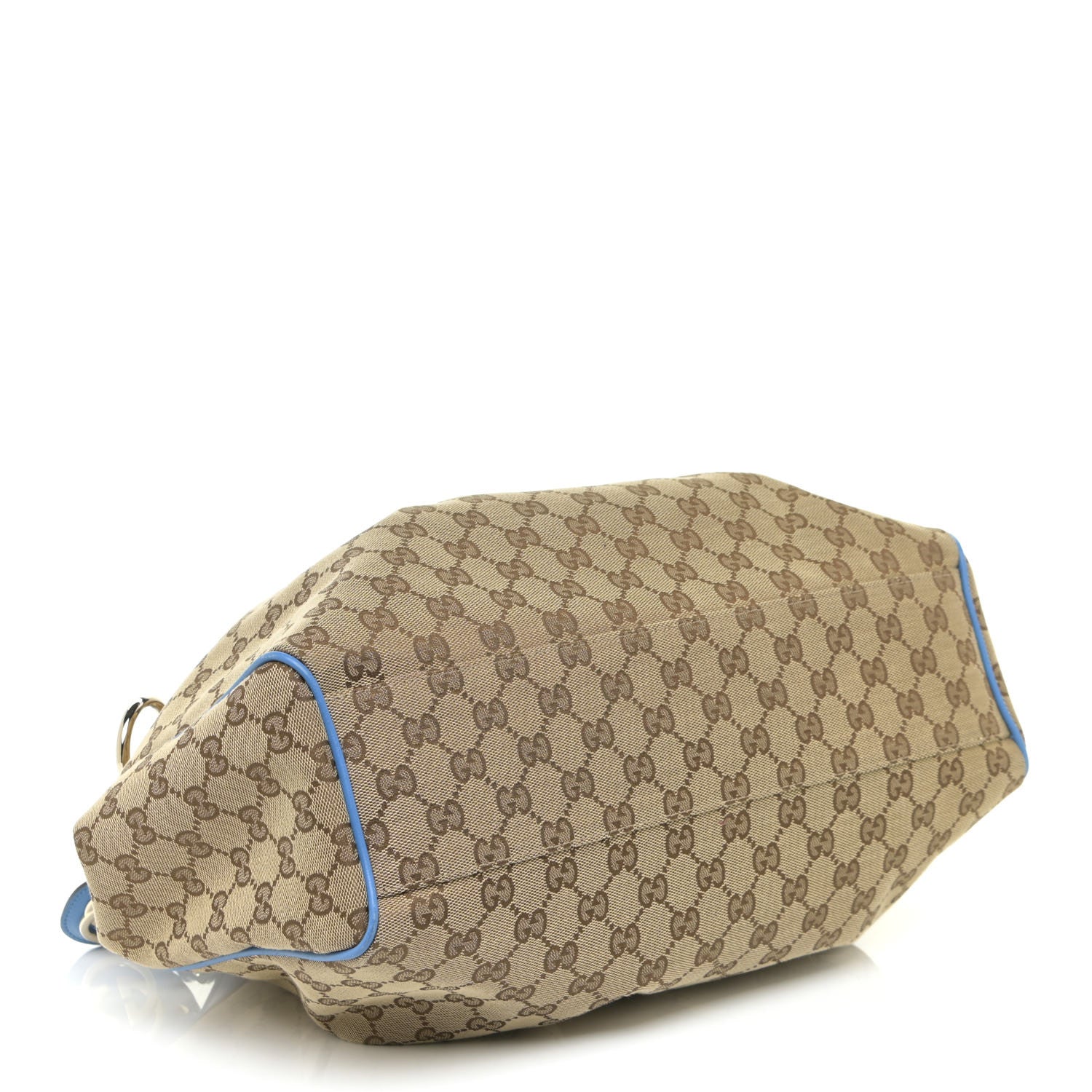 Gucci Monogram Medium Sukey Tote Blue 4 of 19