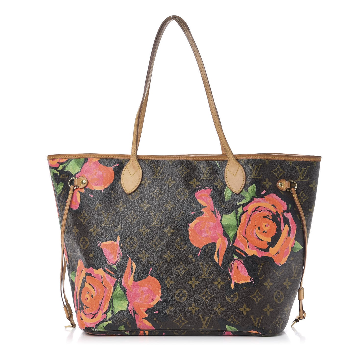 Monogram Roses Neverfull MM