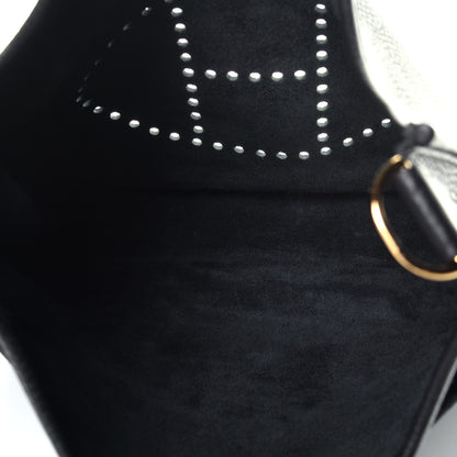 Hermes Taurillon Clemence Evelyne III PM Black 5 of 10