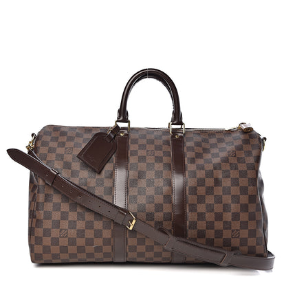 Louis Vuitton Damier Ebene Keepall Bandouliere 45 1 of 14