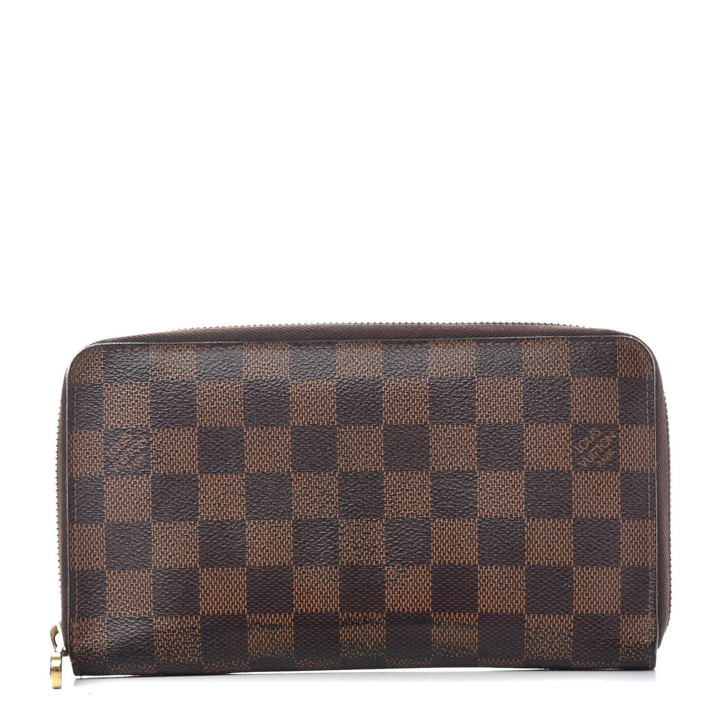Damier Ebene Zippy Organizer Wallet