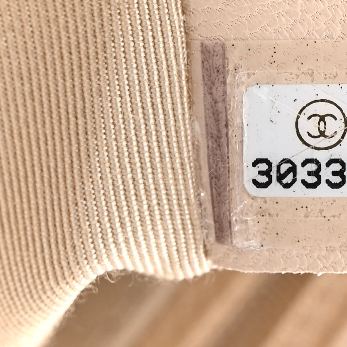 Goatskin Quilted Large Chanel 19 Flap Beige
