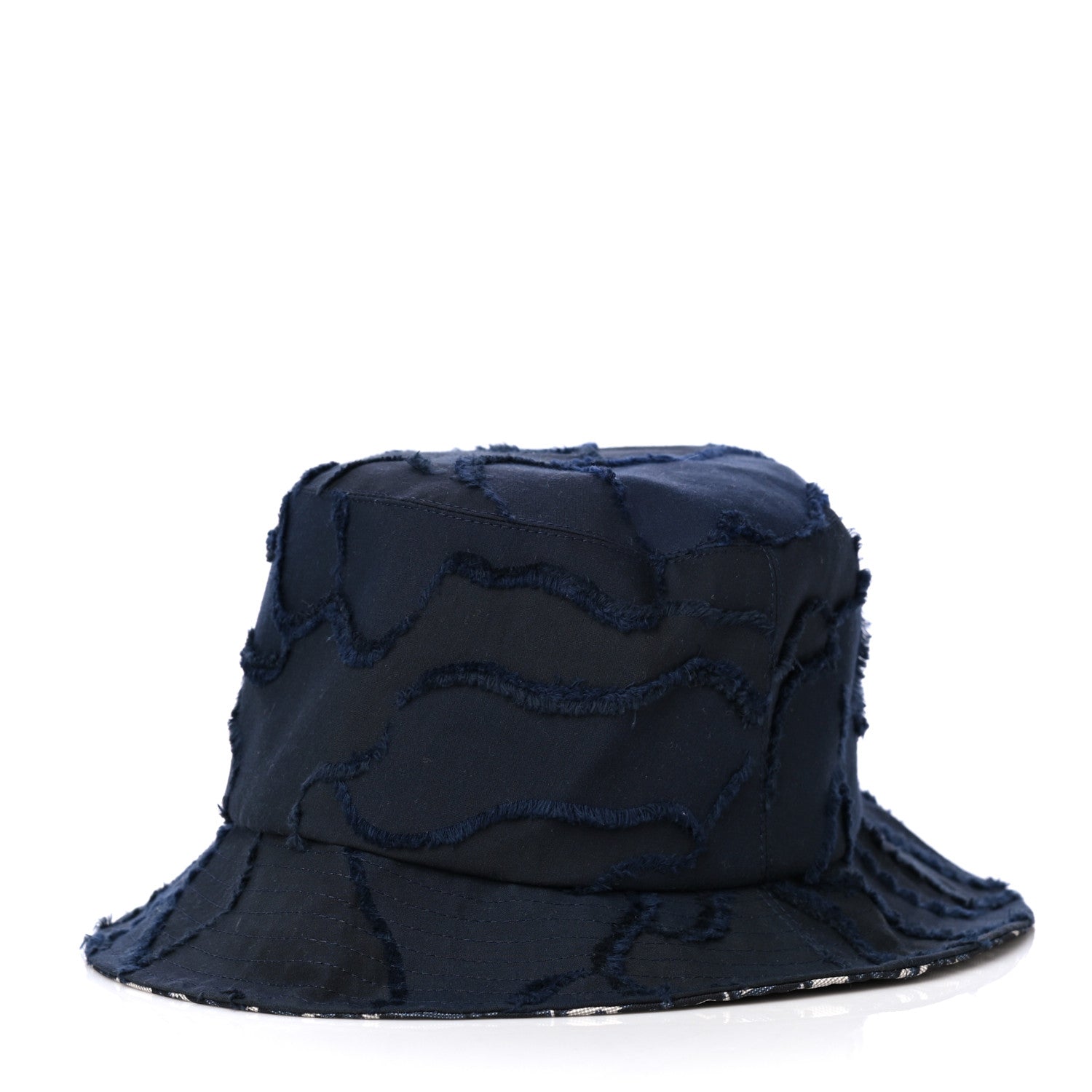 Christian Dior Camouflage Logo Bucket Hat 57 Blue 3 of 7