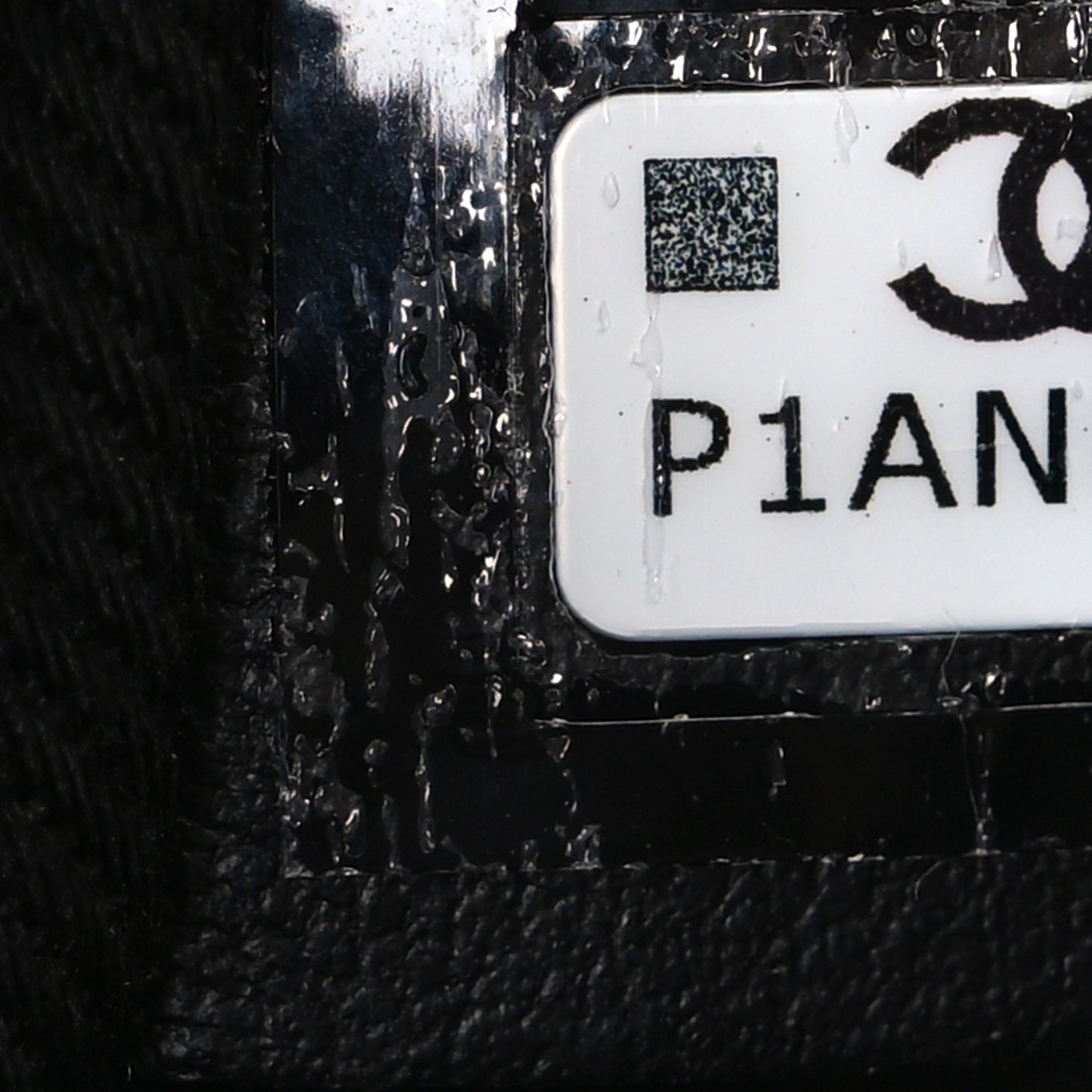 Lambskin Quilted Waist Belt Bag Black