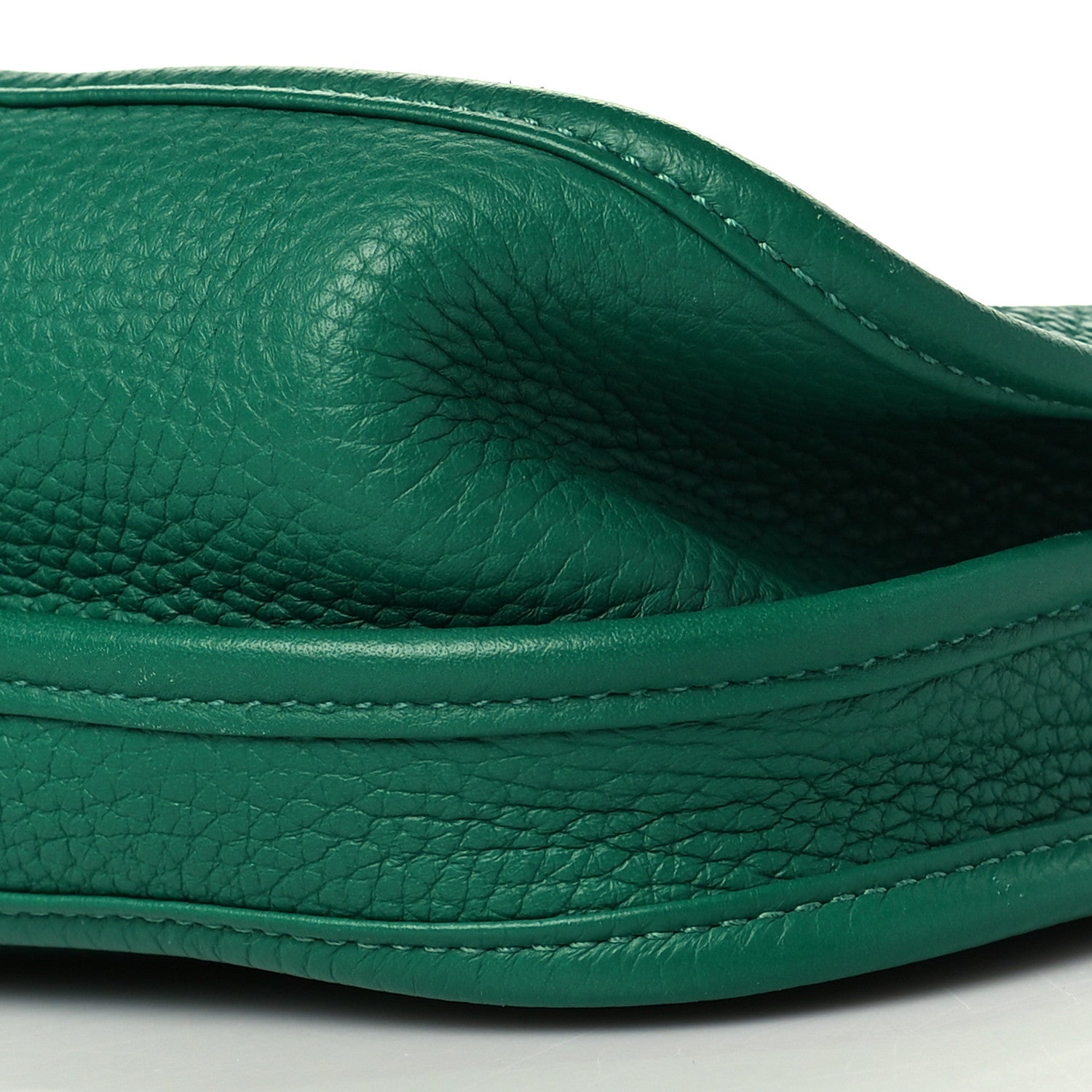 Hermes Taurillon Clemence Evelyne III PM Vert Vertigo 9 of 10