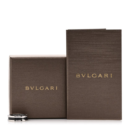 Bulgari Sterling Silver Ceramic Save The Children One-Band Ring 55 7.25 7 of 7