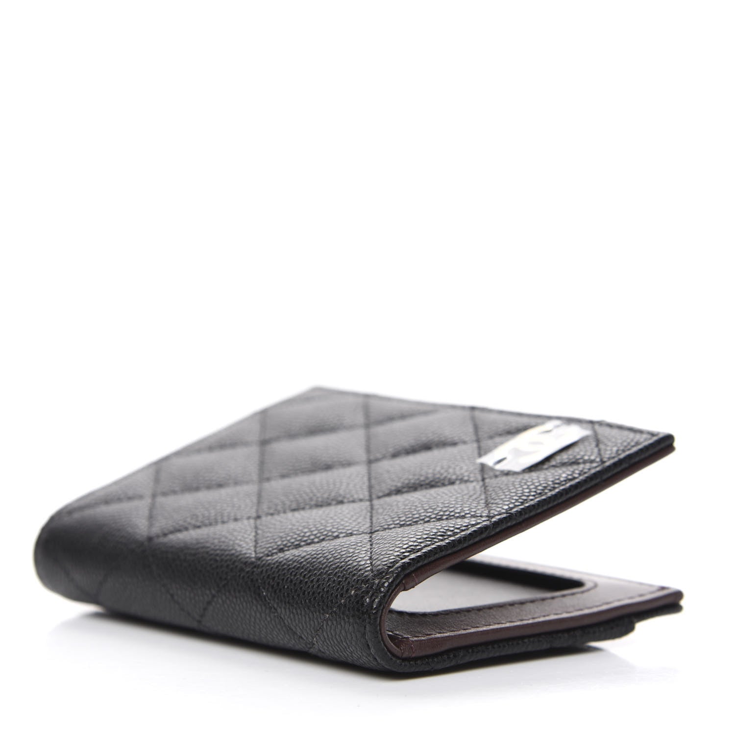 Chanel Caviar Quilted Card Holder Wallet Black 4 of 8
