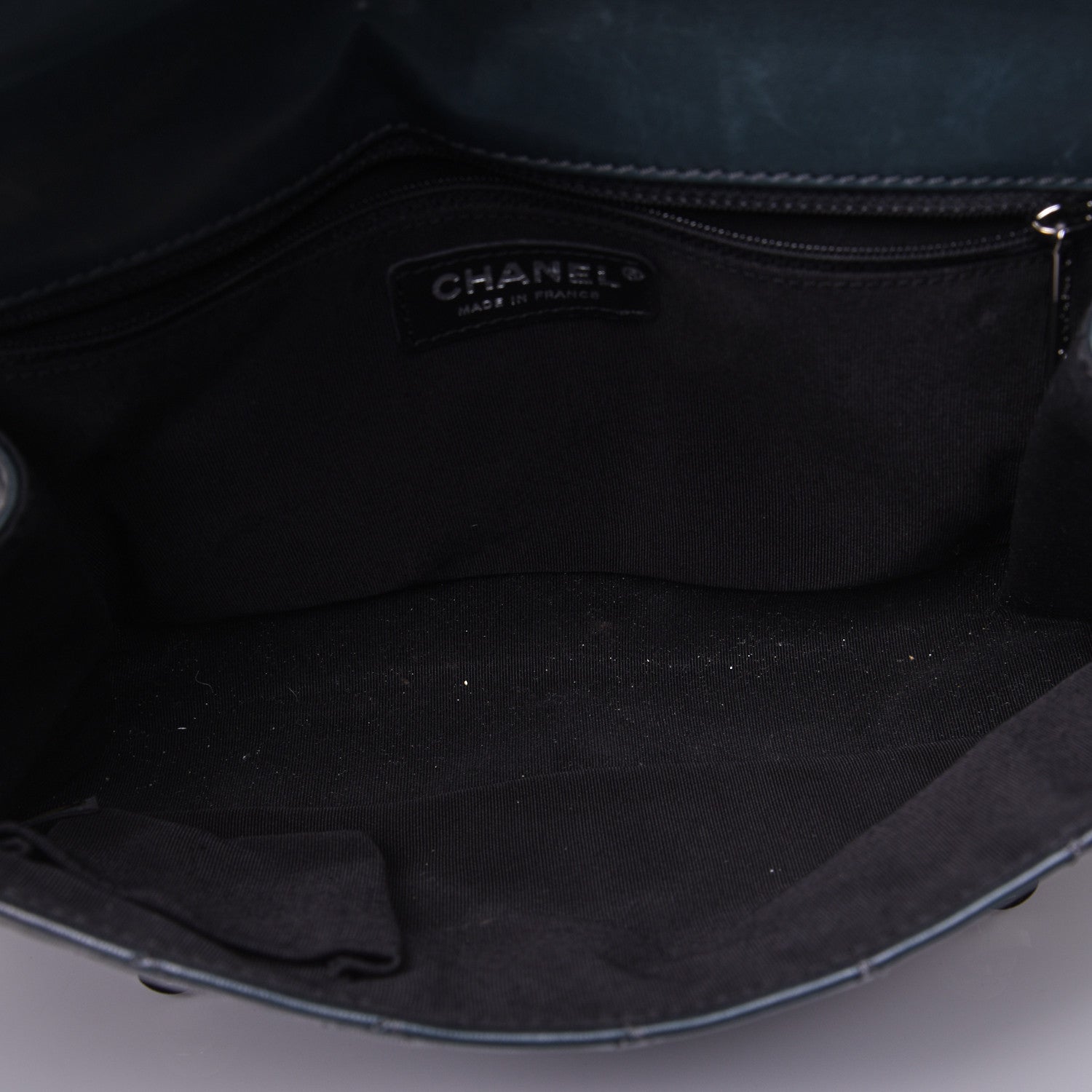 Chanel Lambskin Quilted Small Messenger Bag Dark Green 5 of 13