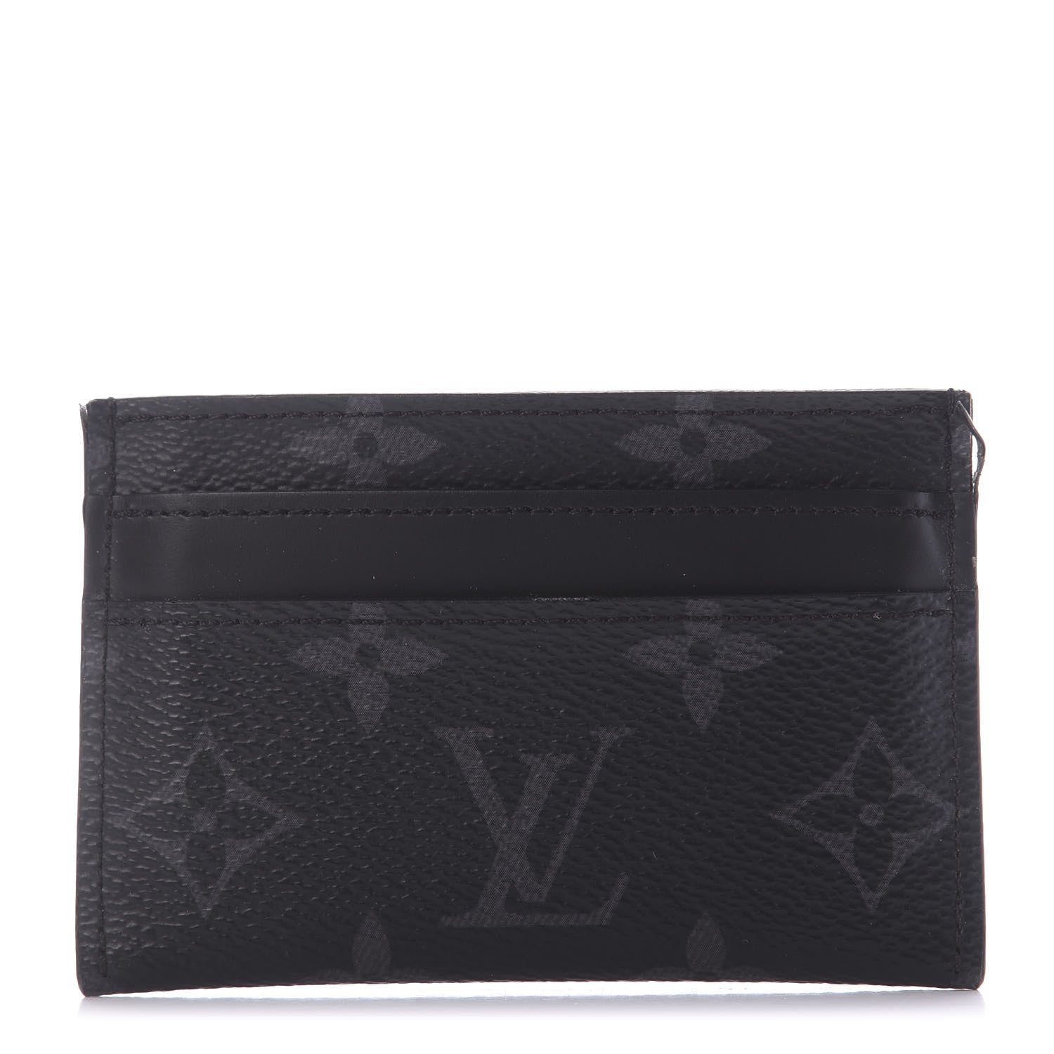 Louis Vuitton Monogram Eclipse Porte-Cartes Double Card Holder 1 of 13