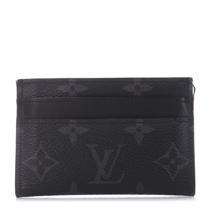 Louis Vuitton Monogram Eclipse Porte-Cartes Double Card Holder 1 of 13