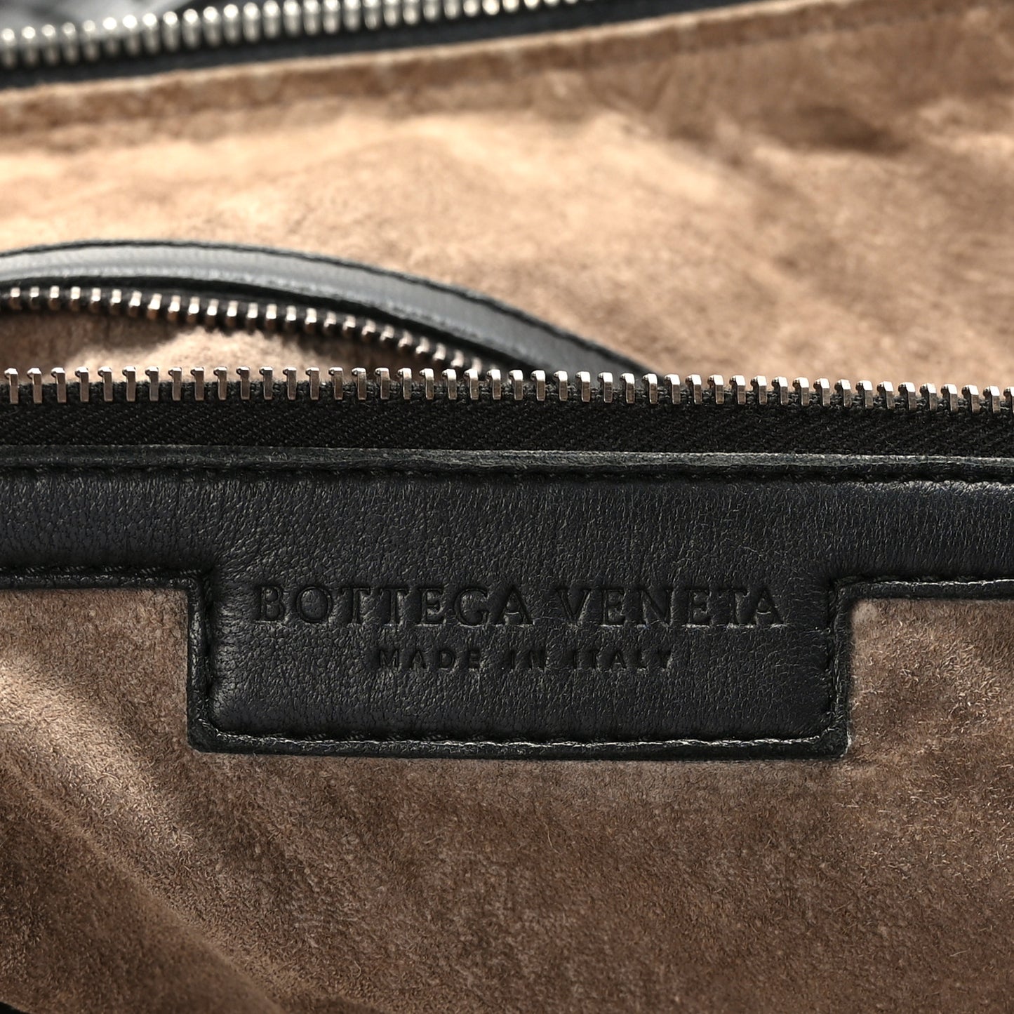Nappa Intrecciato Maxi Convertible Tote Black