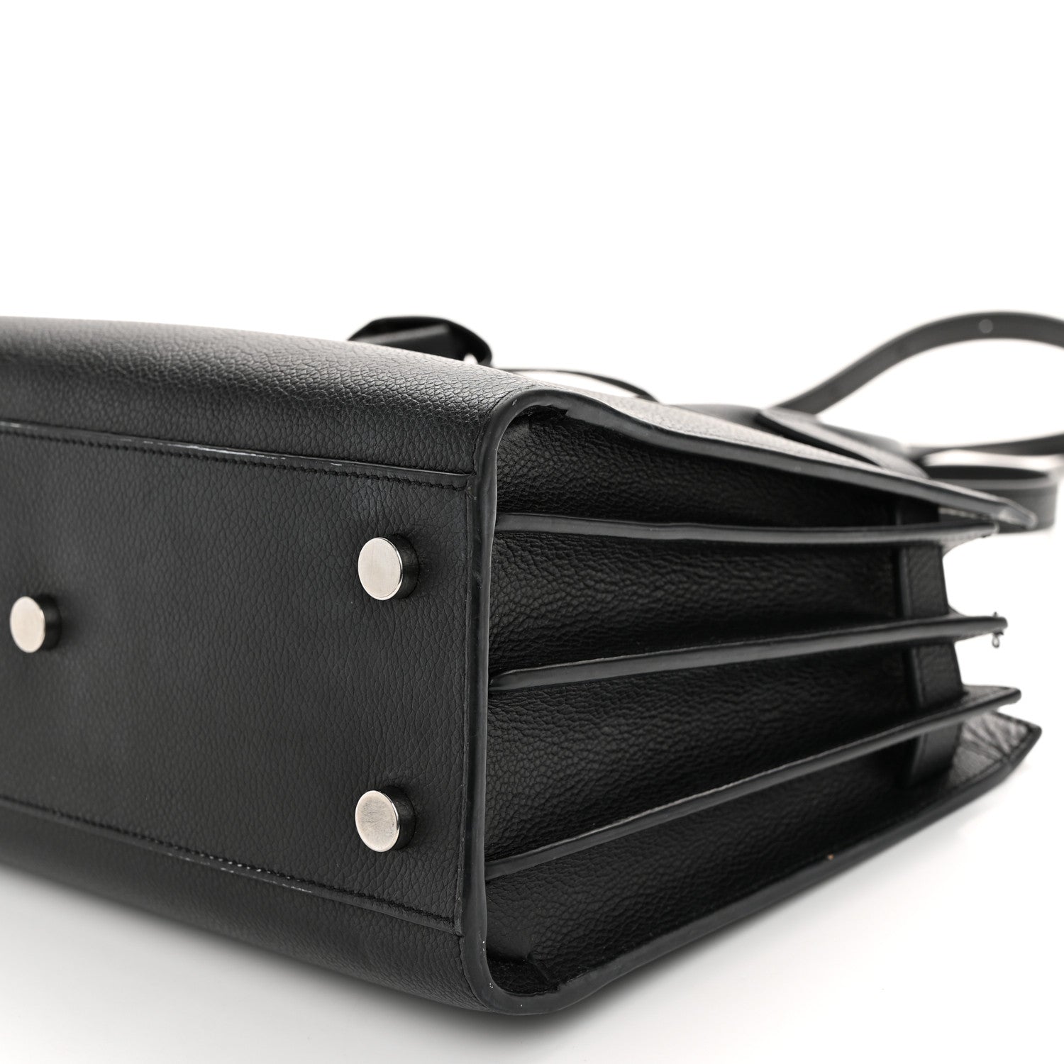 Saint Laurent Grained Calfskin Baby Sac De Jour Black 9 of 11