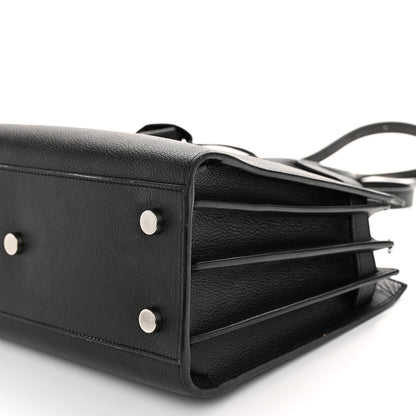 Saint Laurent Grained Calfskin Baby Sac De Jour Black 9 of 11
