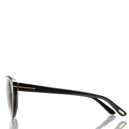 Tom Ford Joan Sunglasses TF383 Black Gold 2 of 7