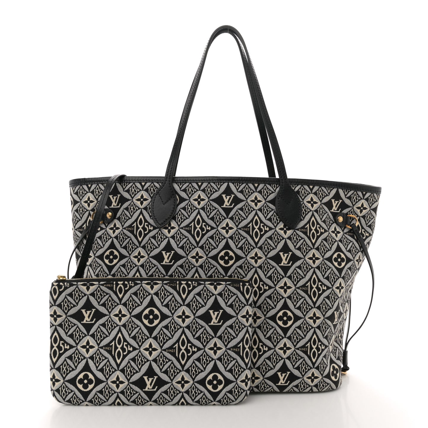 Jacquard Since 1854 Neverfull MM Grey