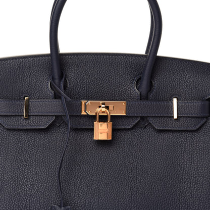 Hermes Togo Birkin 30 Bleu Nuit 10 of 10