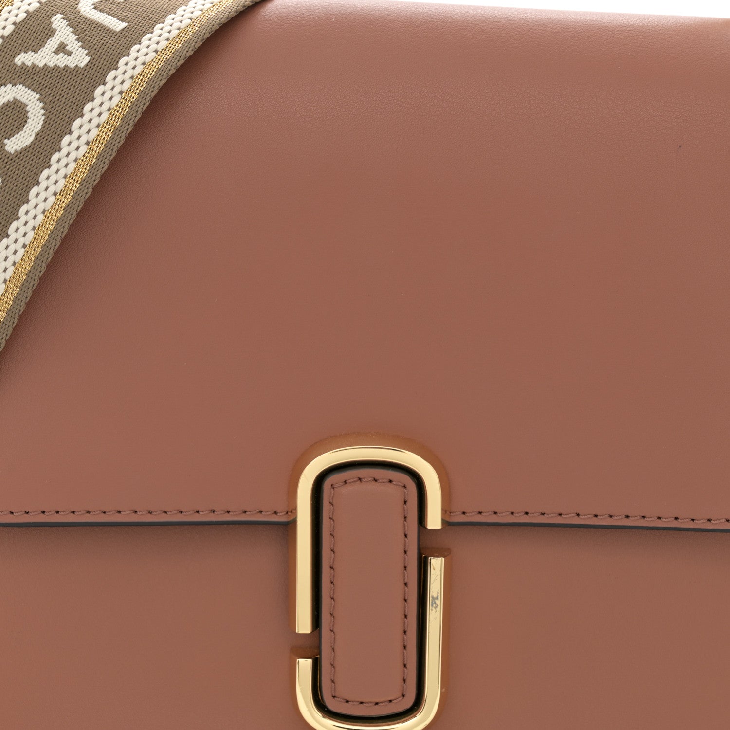 Marc Jacobs Calfskin J Marc Chain Mini Satchel Argan Oil 7 of 11
