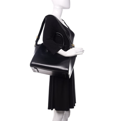 Givenchy Shiny Lord Calfskin Medium Antigona Black 2 of 15