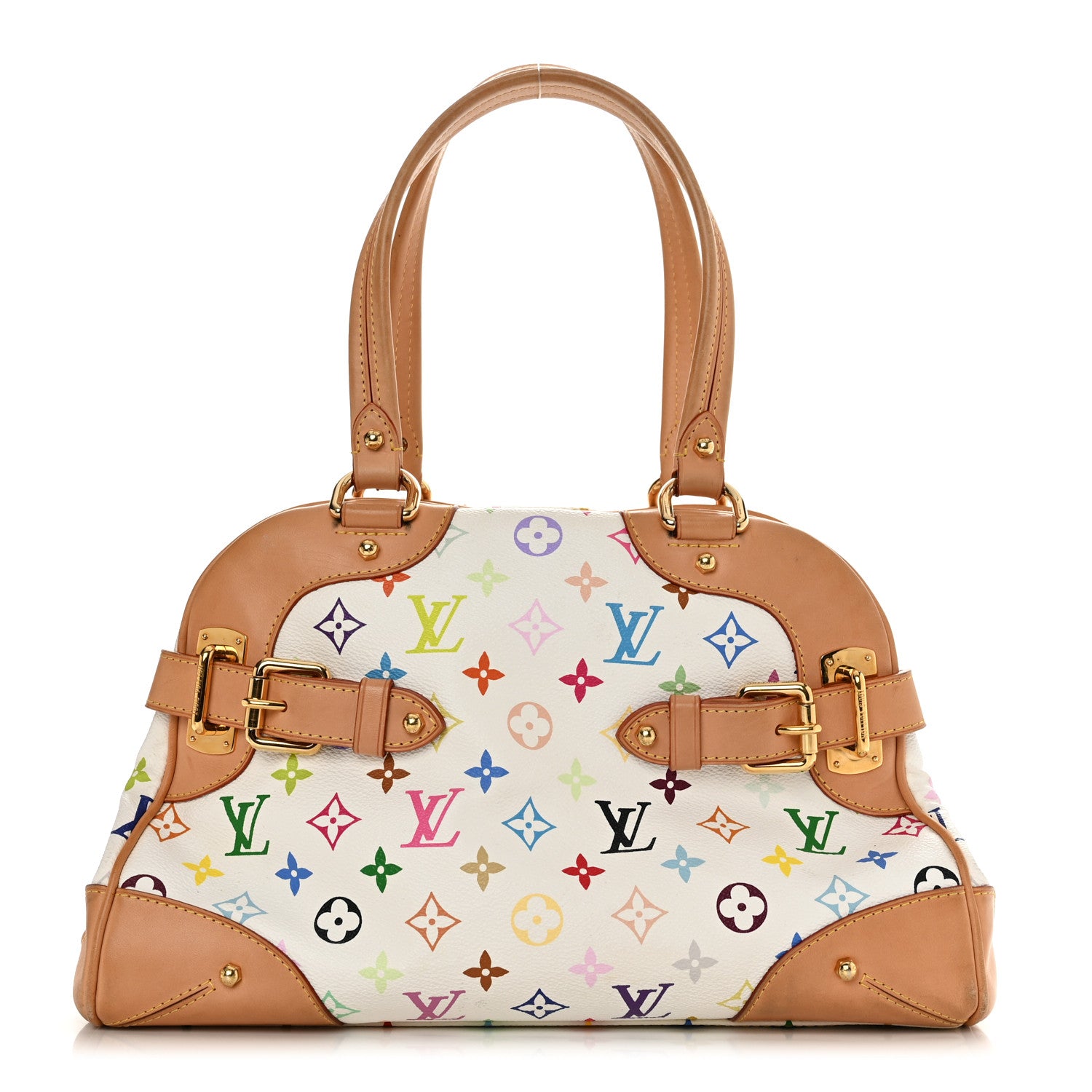 Louis Vuitton Monogram Multicolor Claudia White 1 of 13