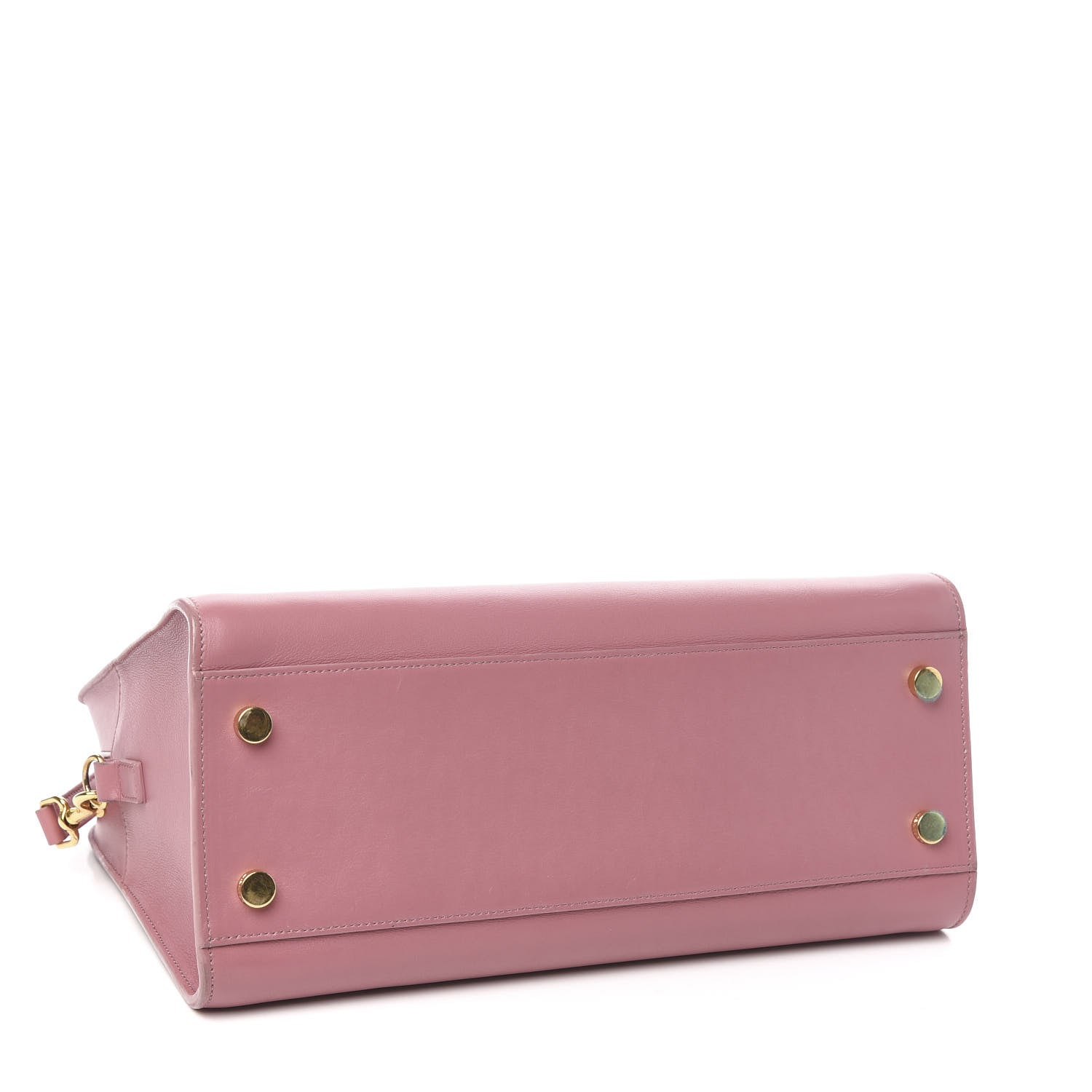 Saint Laurent Calfskin Small Monogram Cabas Vieux Rose 5 of 11