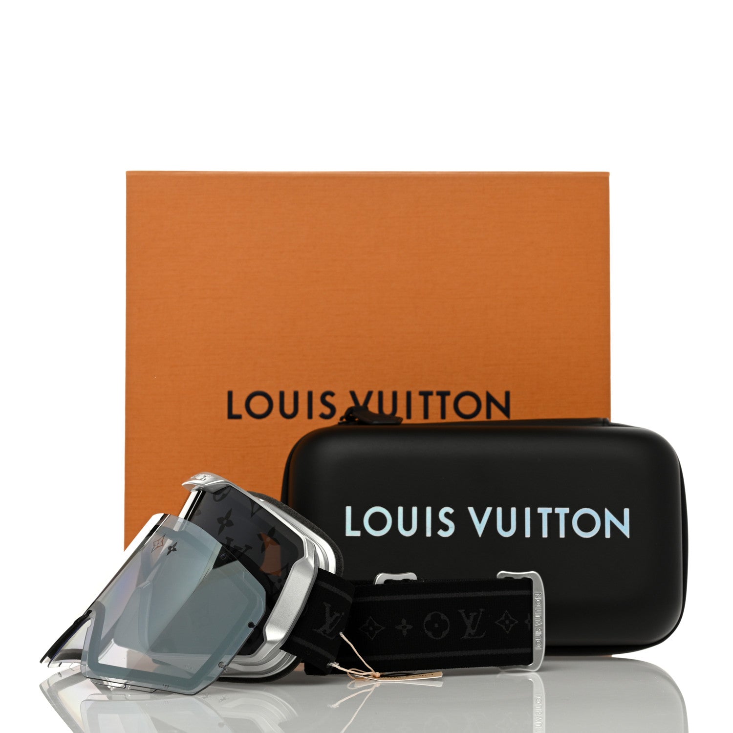 Louis Vuitton Acetate LV Snow Mask Silver 7 of 7