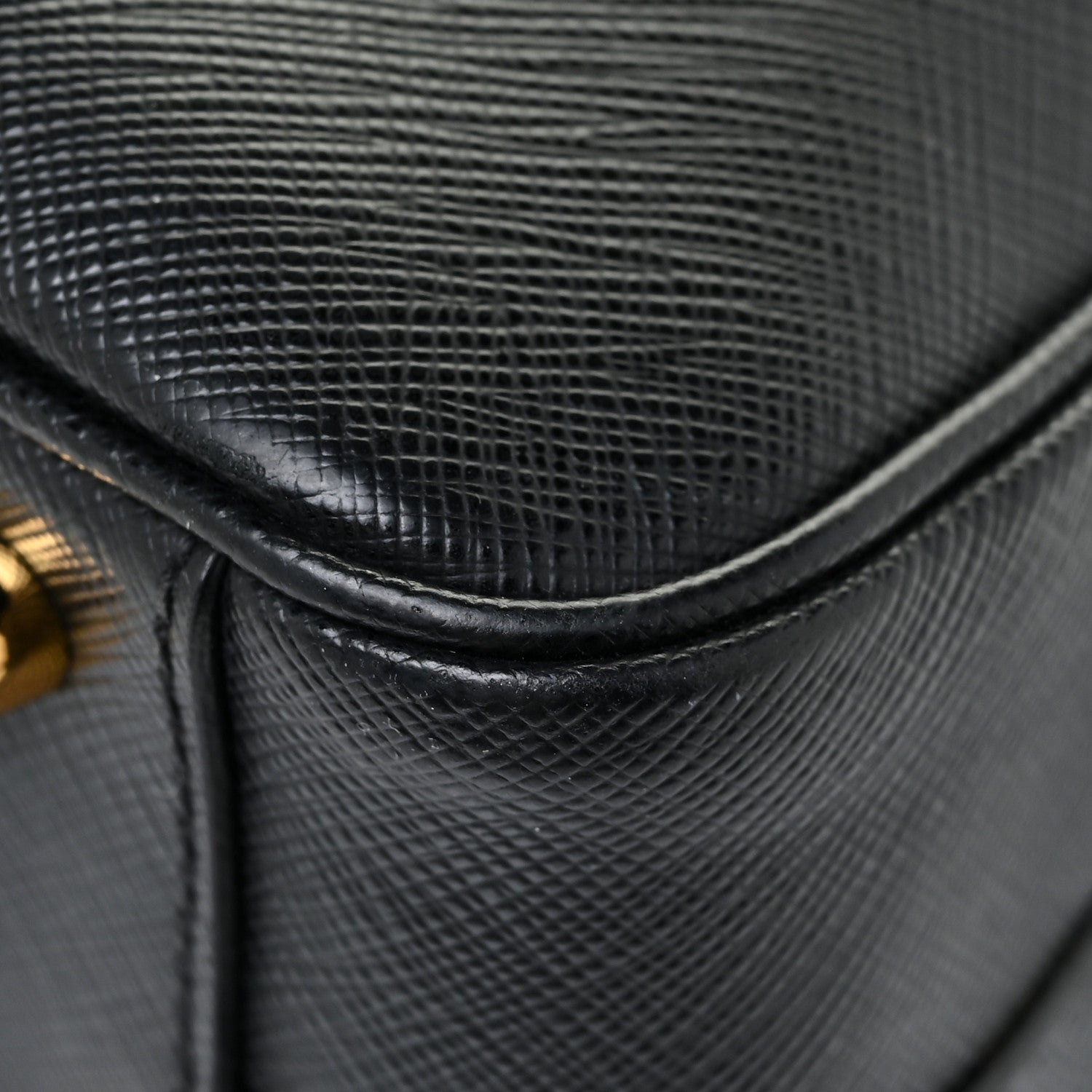 Prada Saffiano Lux Briefcase Black 12 of 14