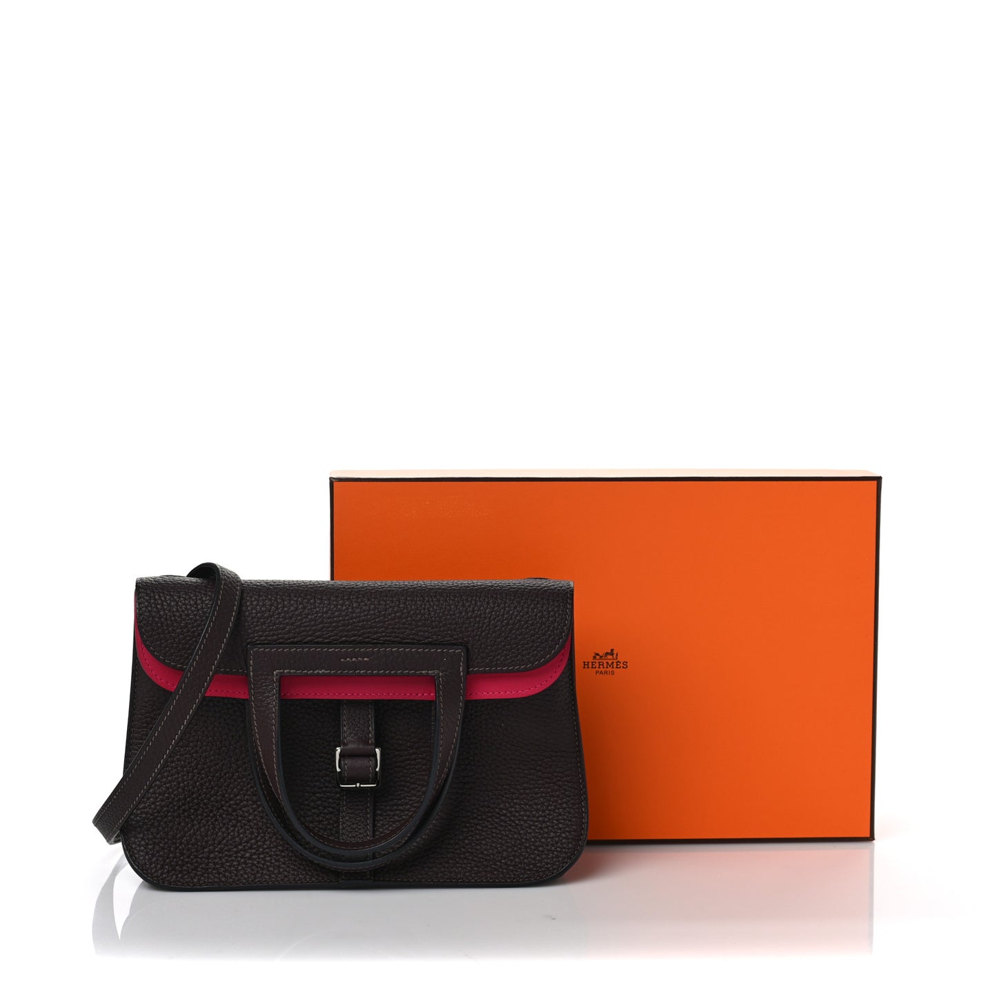 Taurillon Clemence Verso Halzan 25 Rouge Sellier Framboise