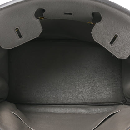 Hermes Togo Birkin 35 Etain 5 of 10