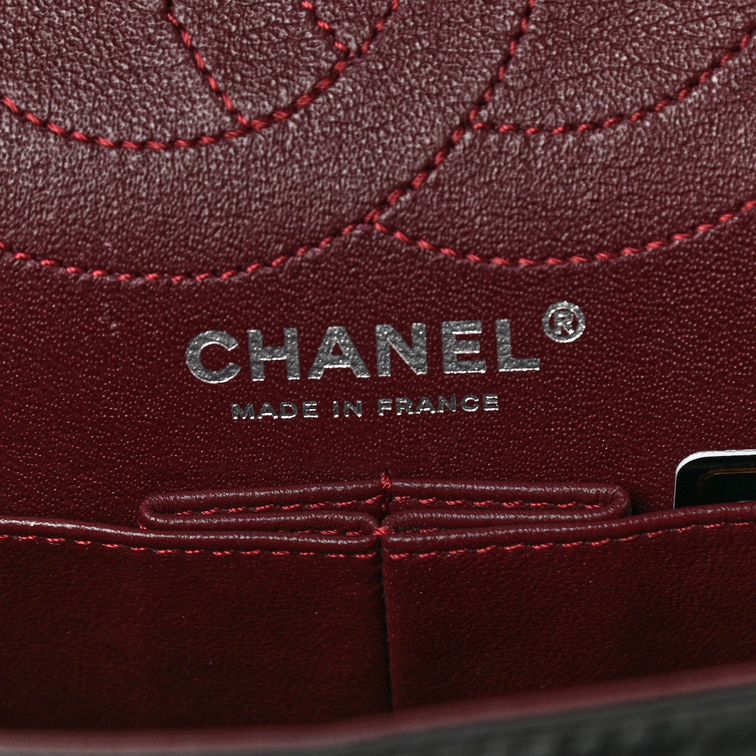 Chanel Aged Calfskin Quilted 2.55 Reissue 226 Flap Black 6 of 9