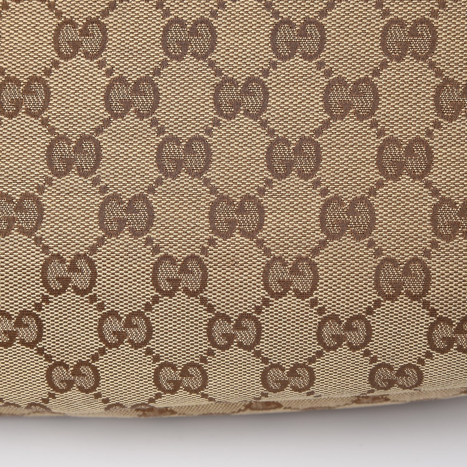 Gucci Monogram Large New Ladies Web Hobo Dark Brown 9 of 12