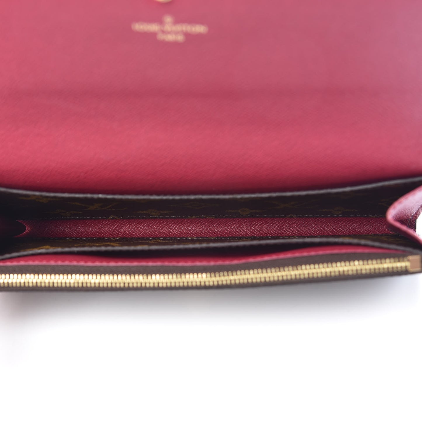 Monogram Emilie Wallet Fuchsia