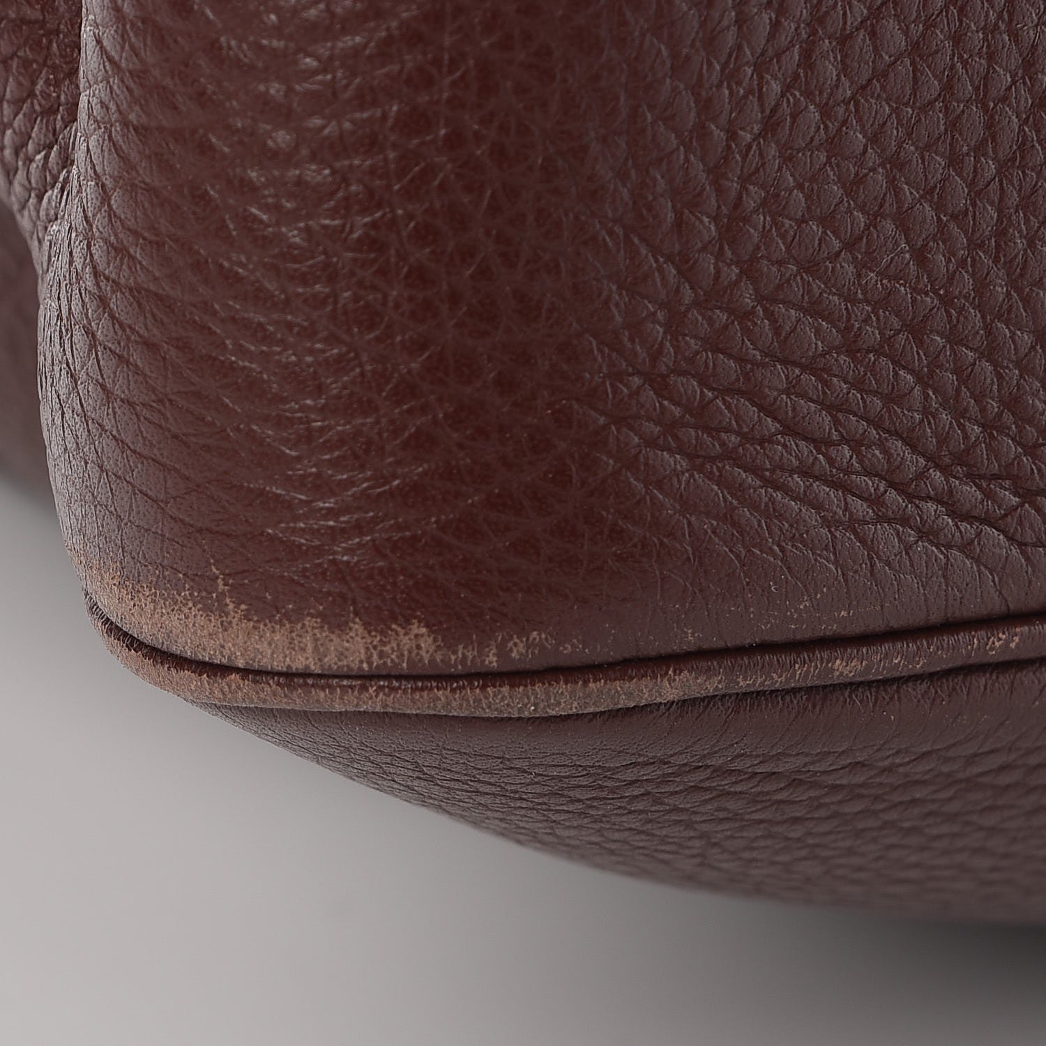 Hermes Taurillon Clemence Massai PM Havane 10 of 12
