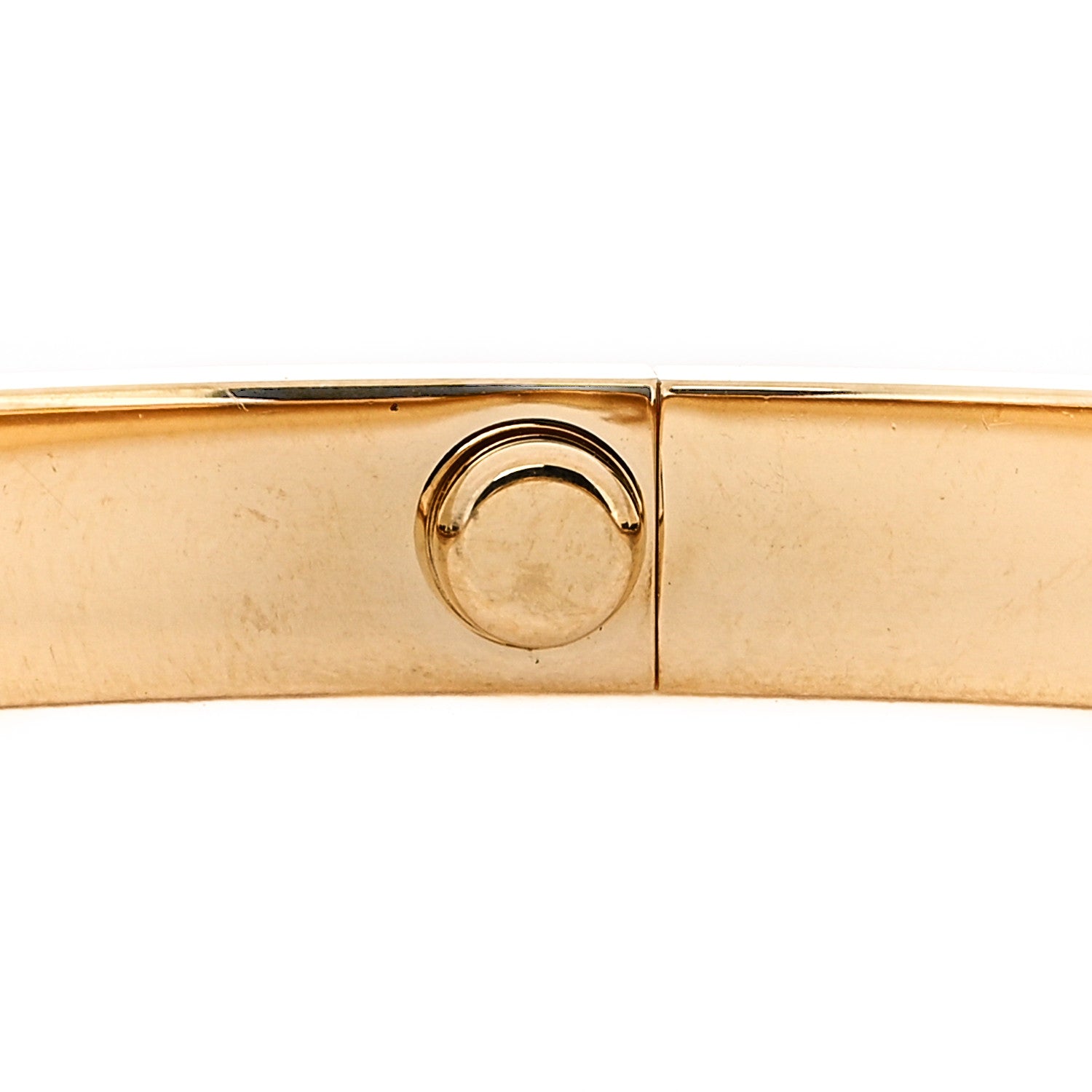 Cartier 18K Yellow Gold Medium LOVE Bracelet 18 6 of 8