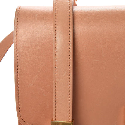 Celine Box Calfskin Medium Classic Box Flap Bag Nude 11 of 13