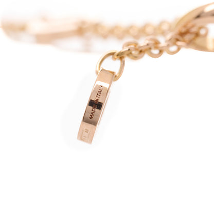Bulgari 18K Rose Gold Diamond B.Zero1 Open Legends Pendant Necklace 6 of 7